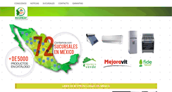 Desktop Screenshot of ecoheat.com.mx